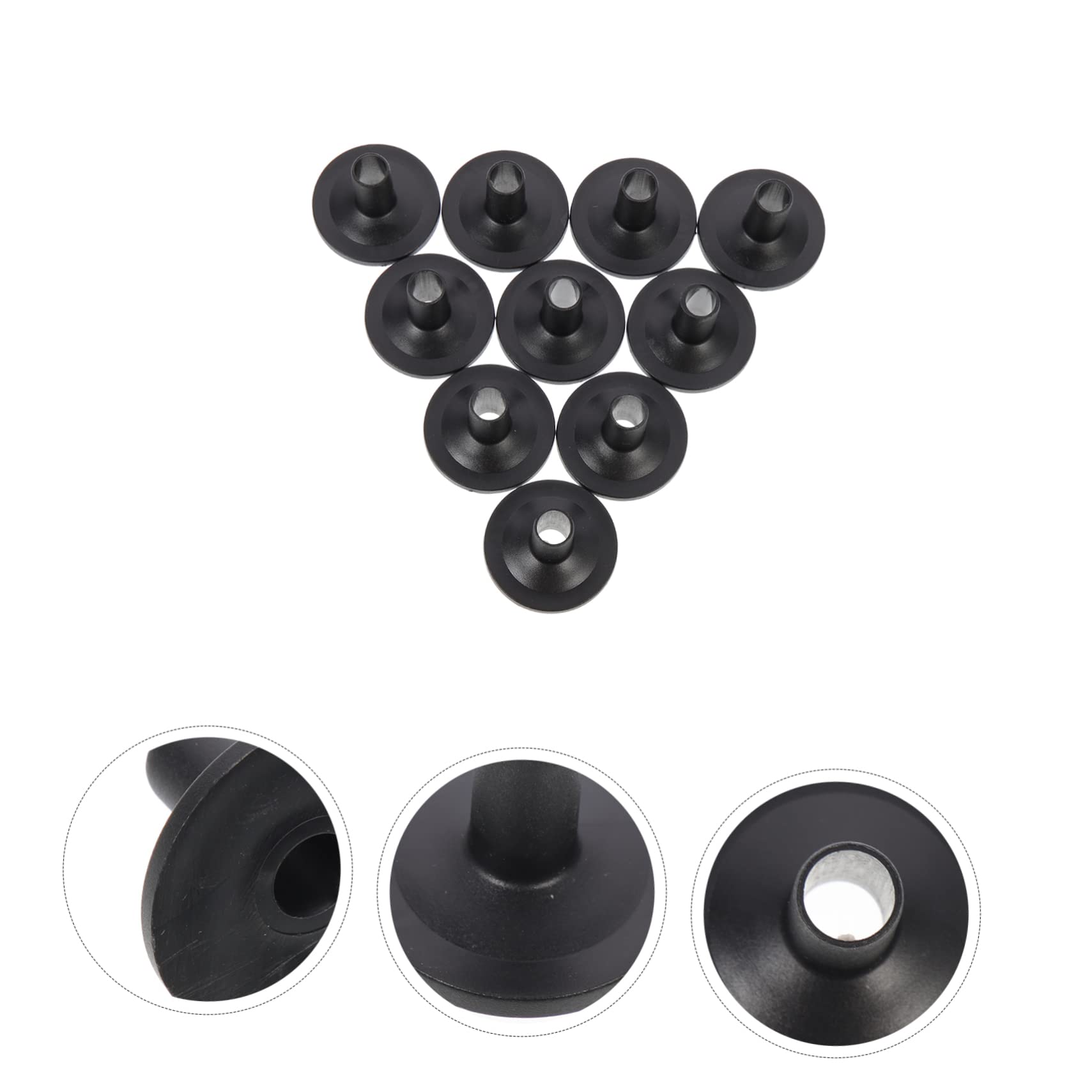 ibasenice 50pièces Manchons De Protection Pour Cymbales De Batterie Lot De Accessoires Durable Pour Instruments De Percussion Compatibles Avec Kits De Tambour Standards Et Électroniques