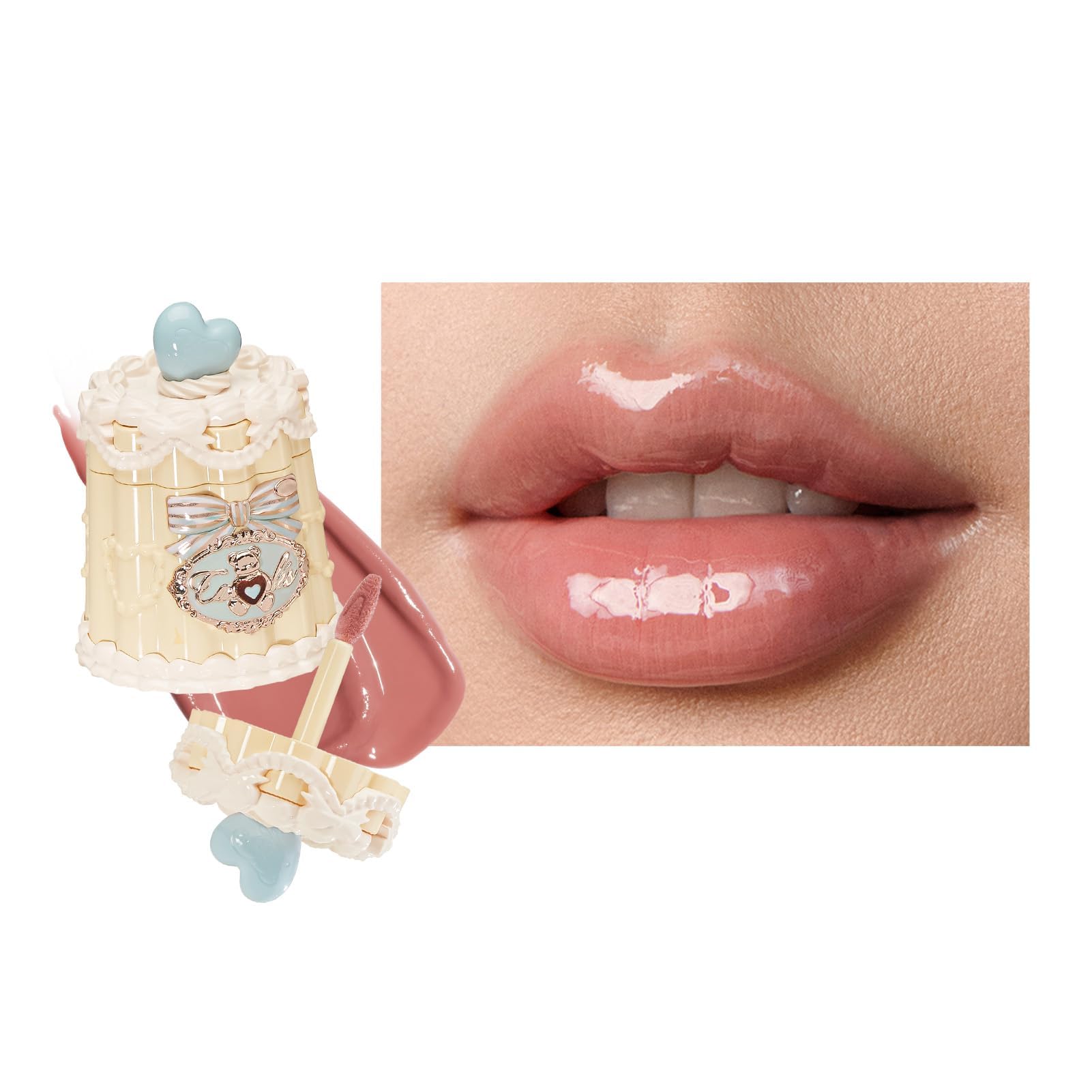 Amazon.com : Flower Knows The Sweetie Bear Coating Lip Jelly,Soft