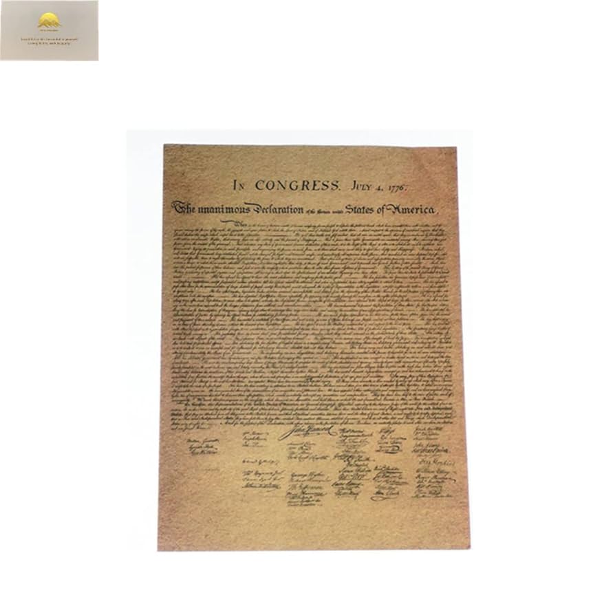 アメリカ独立宣言書 レプリカ アメリカ独立宣言書のレプリカ！ | 福島県郡山市の大人の英会話