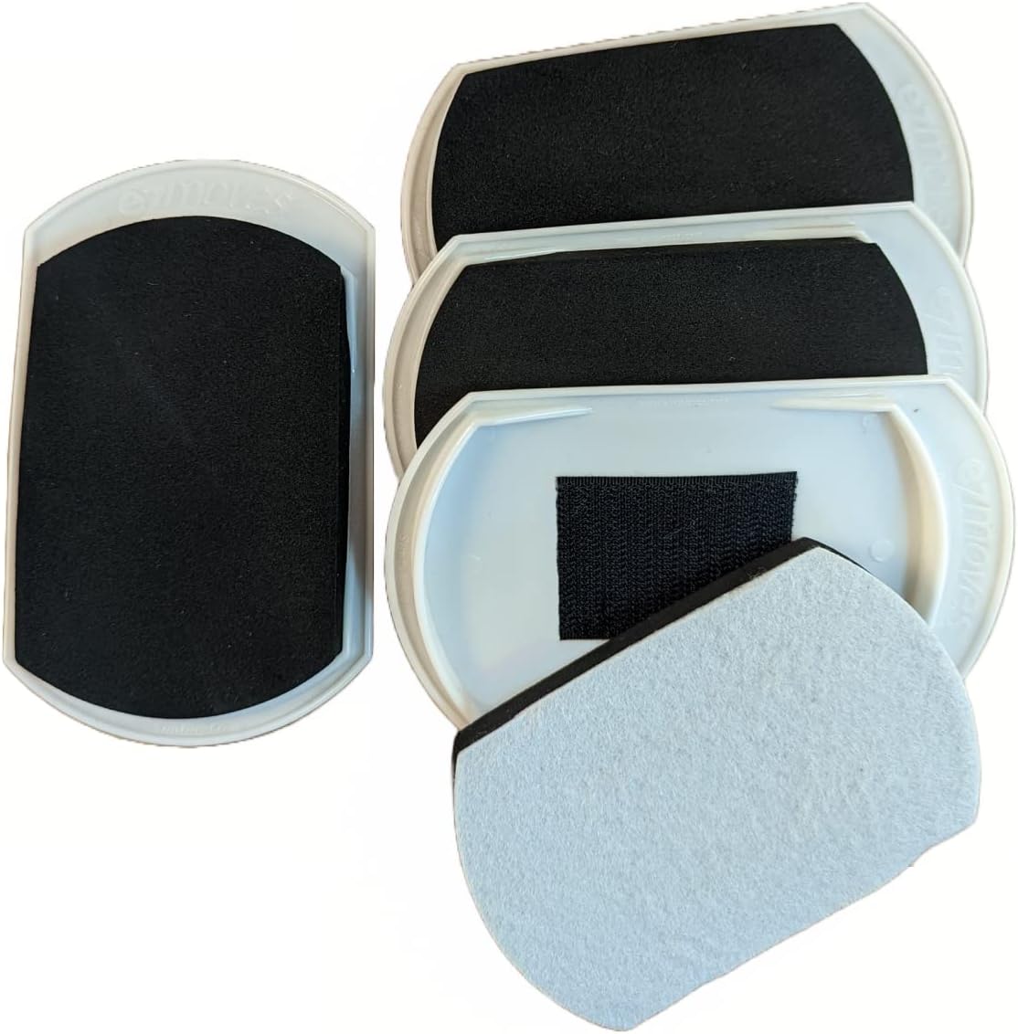 EZ Moves2-in-1 Convertible Furniture Slides for Carpet, Hardwood or Tile Floors, 3" x 5" (Set of 4)