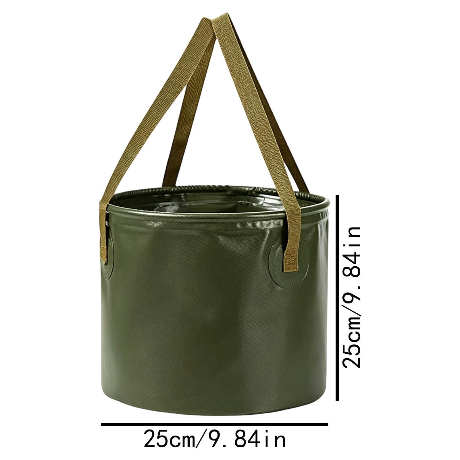 Seau pliable de camping, Seau pliant rétractable, étanche, bain de pieds, voiture RV, Camping, 2 tailles