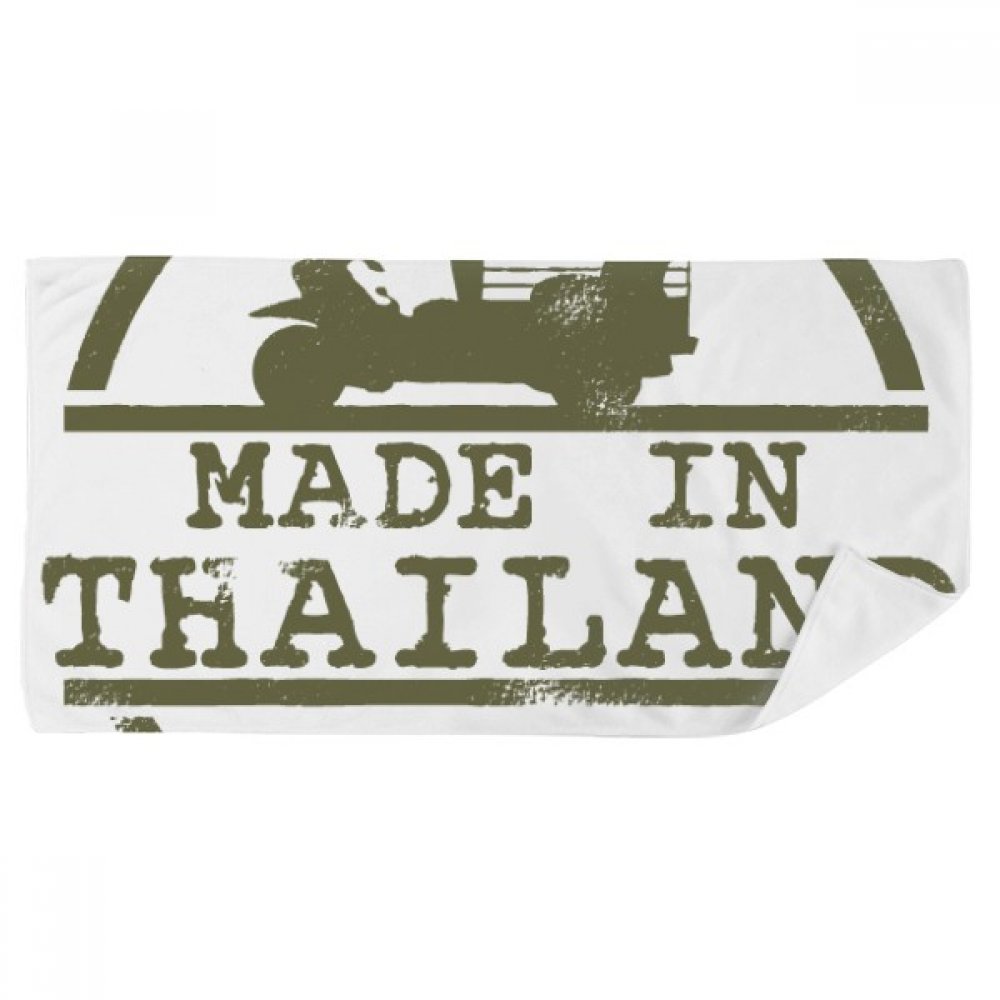 Serviette de bain Thaïlande tracteur pour le sport et le voyage