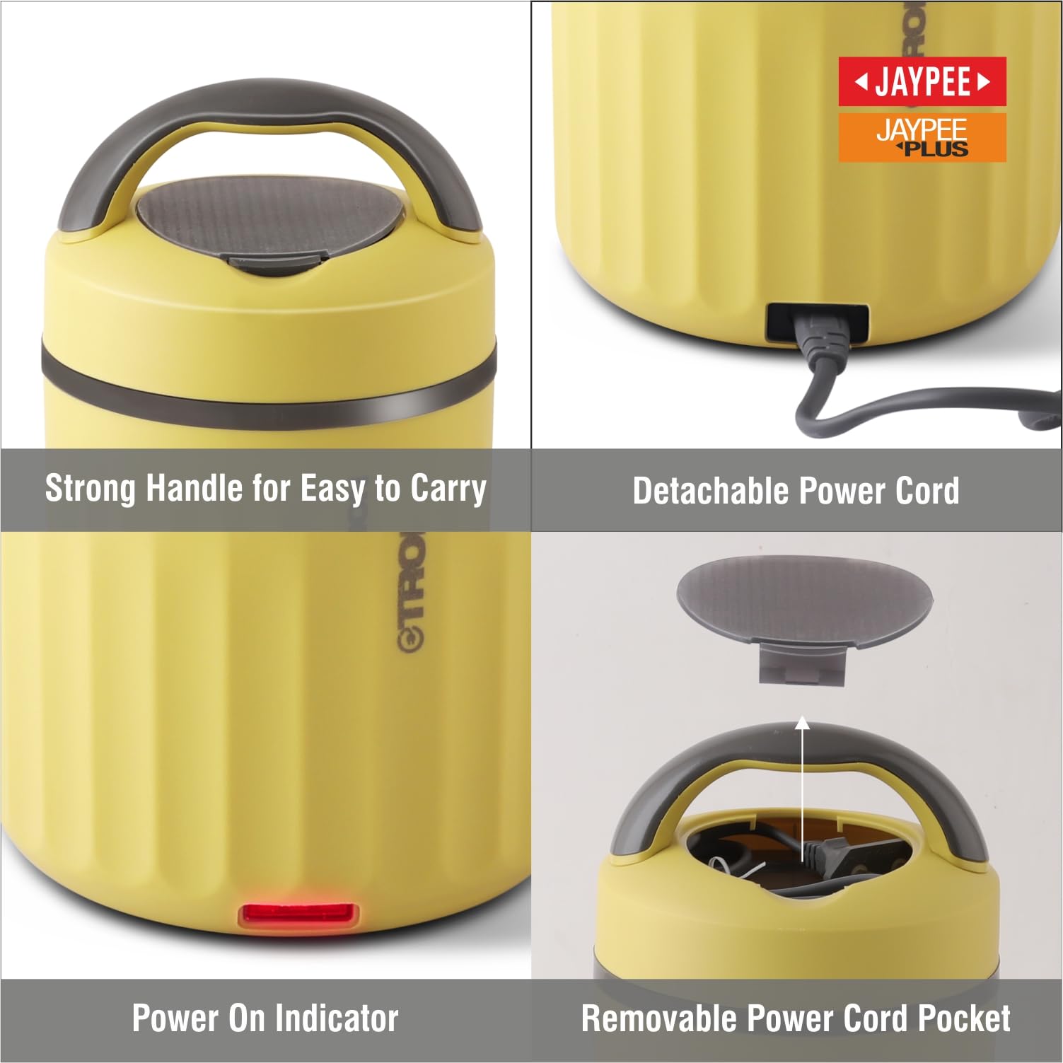 Jaypee Plus Etron: Electric Lunch Box - Hot Meals On-the-Go -6