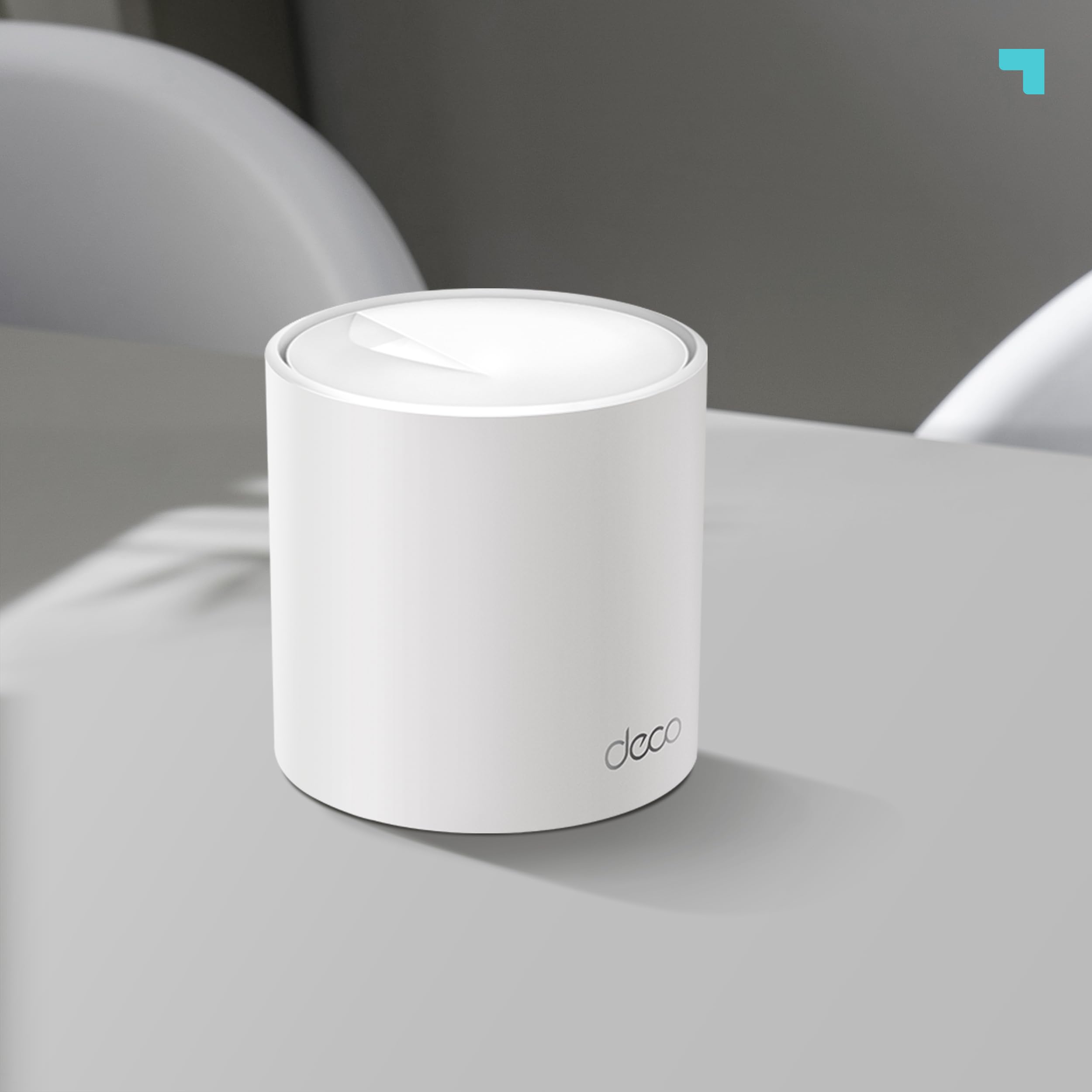 TP-Link Deco X1500 (3‑pak), System Mesh Wi‑Fi 6 AX1500, 2 porty Gigabit LAN każda, OFDMA, MU‑MIMO, AI‑Driven Mesh, Bezszwowy roaming, Kontrola rodzicielska, Kompatybilny z Alexa, Biały