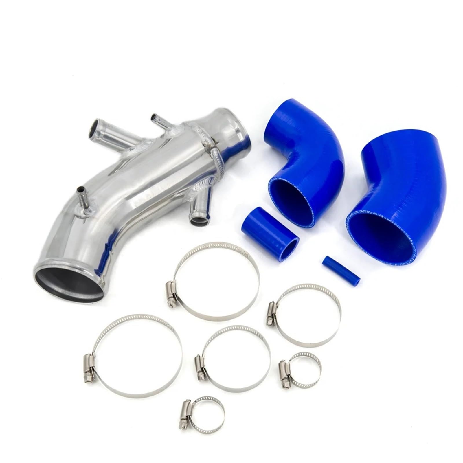 Tubo di aspirazione Aria Motore Auto in Silicone, Tubo di aspirazione Filtro Aria Auto, aspirazione Aria Fredda per TT 1.8T mit 225PS Tubo di aspirazione Aria AL-02-SI