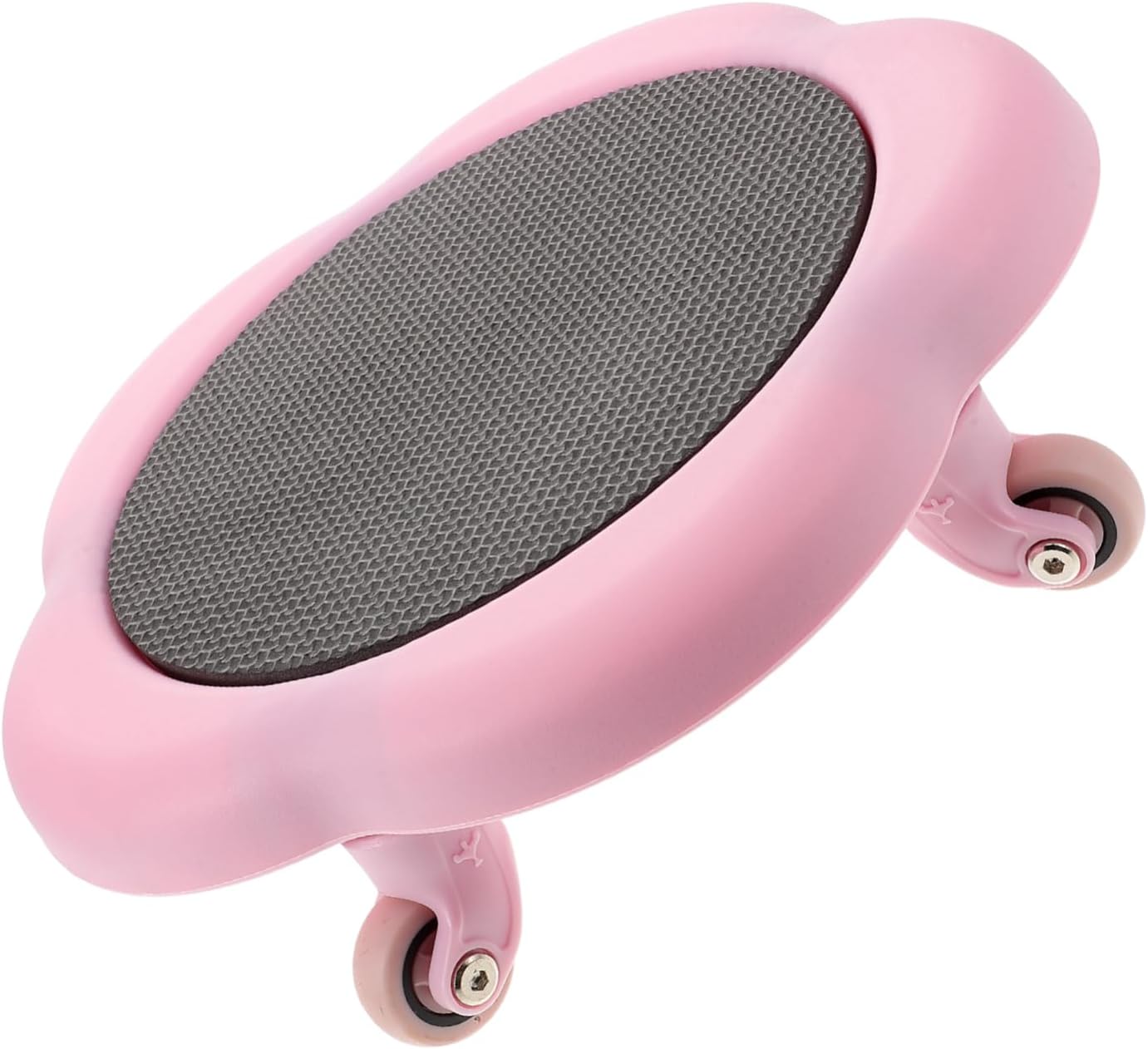 Abdominal Fitness Board with Floral Sliding Design Five-wheel Core Trainer for Home Ab Workouts Core Sliders for Sculpting and Toning