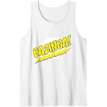 The Big Bang Theory Logo Bazinga Tank Top