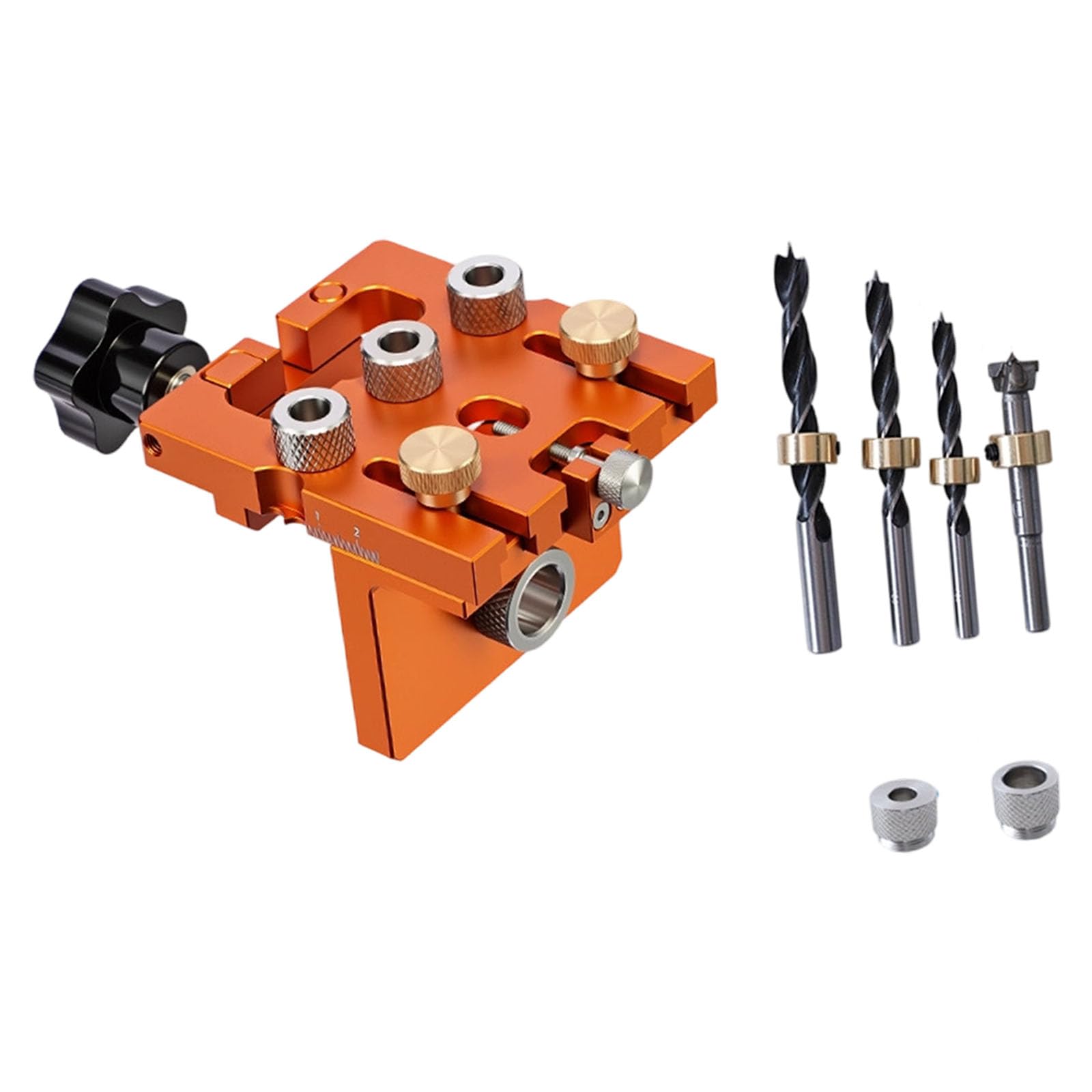 Laikoutd A User Friendly Wood Drilling Positioning Tool With Clear Scale For Ccurate Hole Placement Drilling Positioning Tool