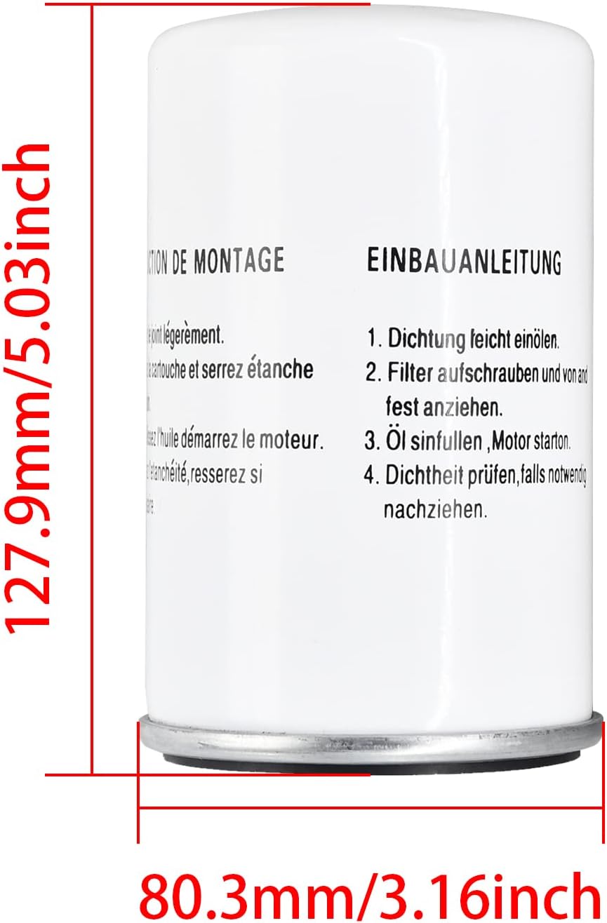 Oil Separator 6.4334.0 Compatible with Kaeser Air Compressor Rep 643340, 6.4334.0 G1, 643340G1