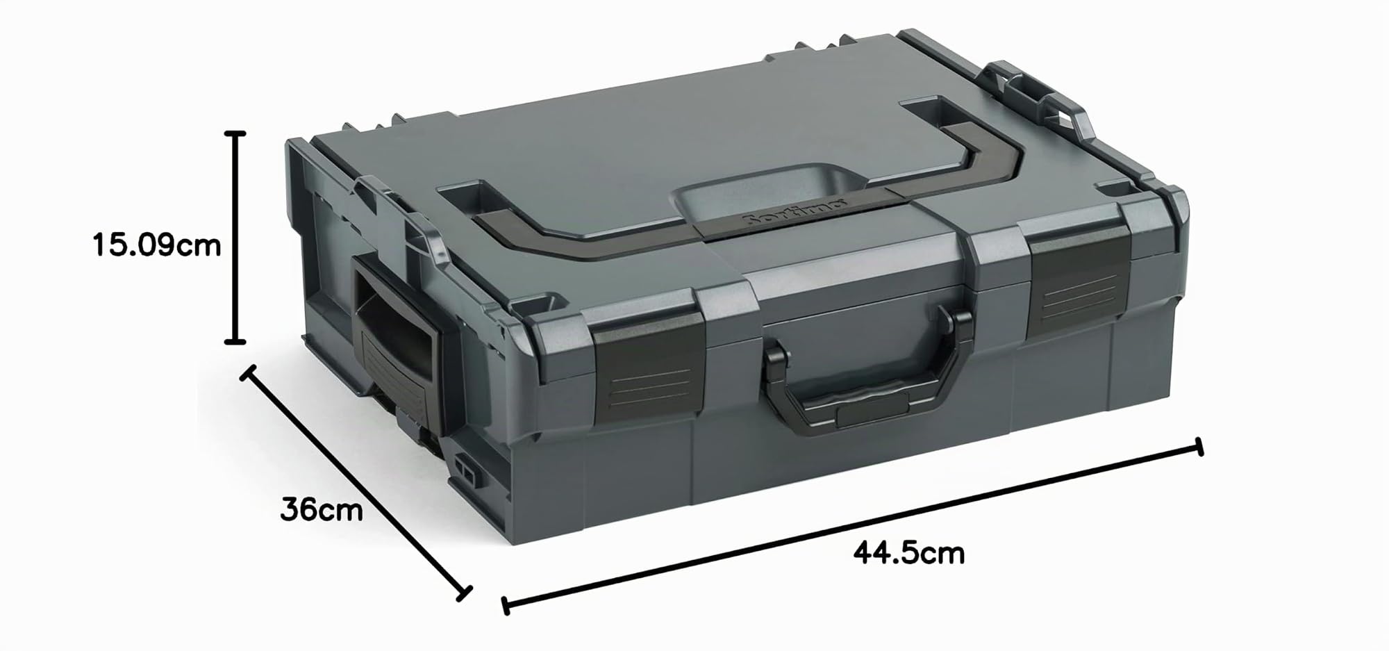 Bosch Sortimo L Boxx 136 | Taille 2 | Professionnel Outils | Outils Vide Plastique | Idéale Outil Organisateur Boîte