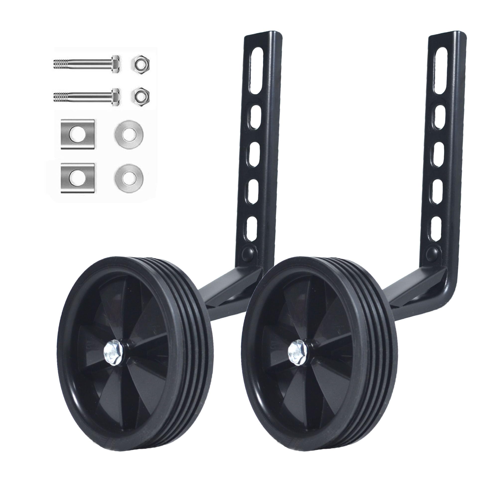 Gugou Training Wheels for 12 14 16 18 20 Inch Bike,Bicycle Training Wheels for Single Speed Kids Bike