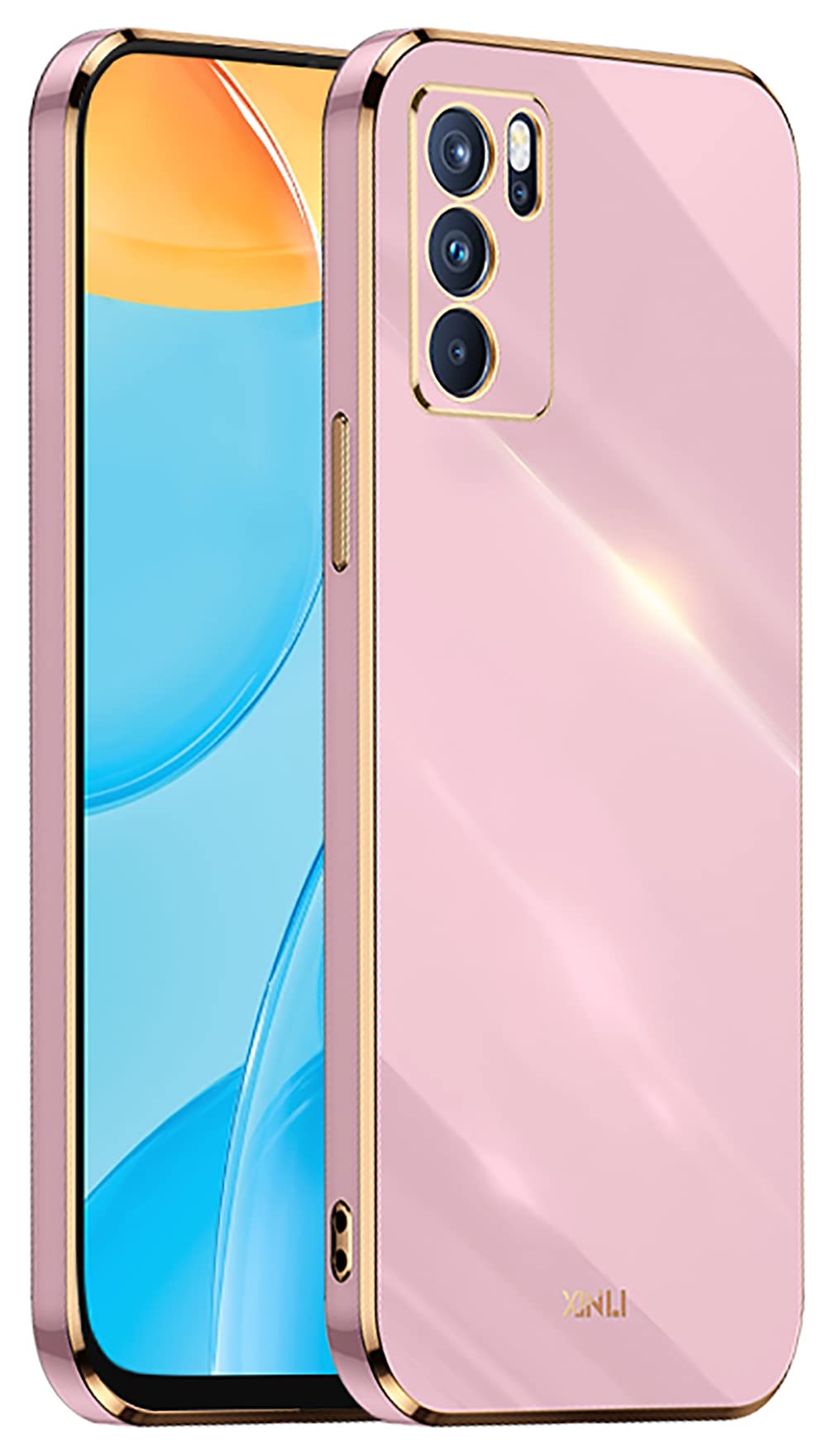 DOINK Cover Ultra Silicone per Oppo A54S, Custodia Fibra