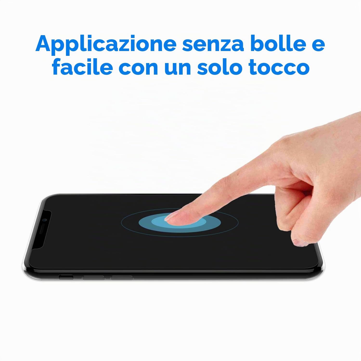 JETech Pellicola Protettiva per iPhone 11 / XR 6,1 Pollici in Vetro Temperato, Pacco da 2