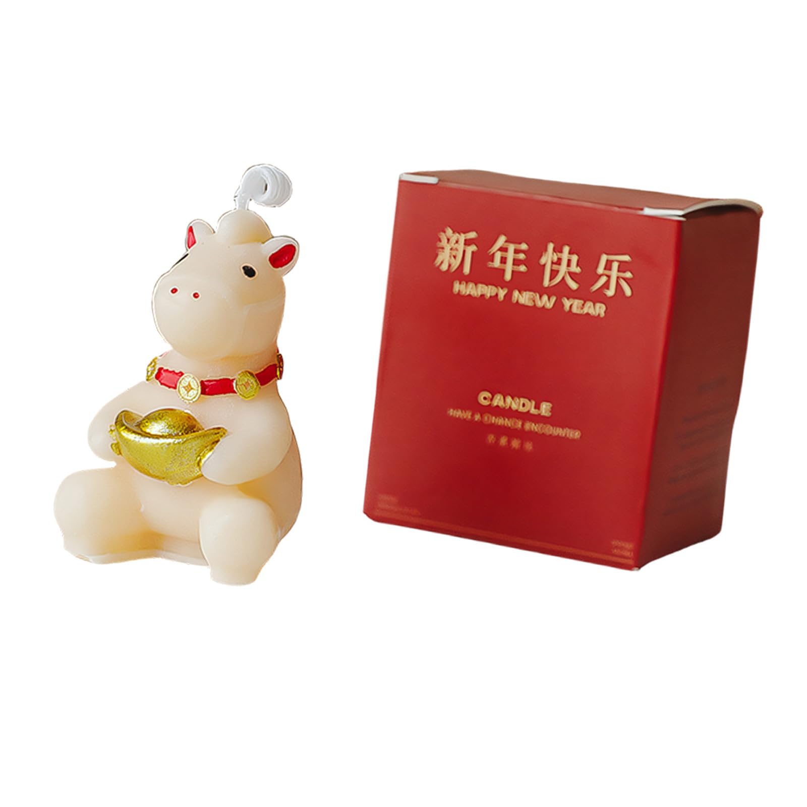 ZEPFJHE Handcrafted Candlewax Blend Horse Shaped for Gifting and Unwinding Bedroom Decoration