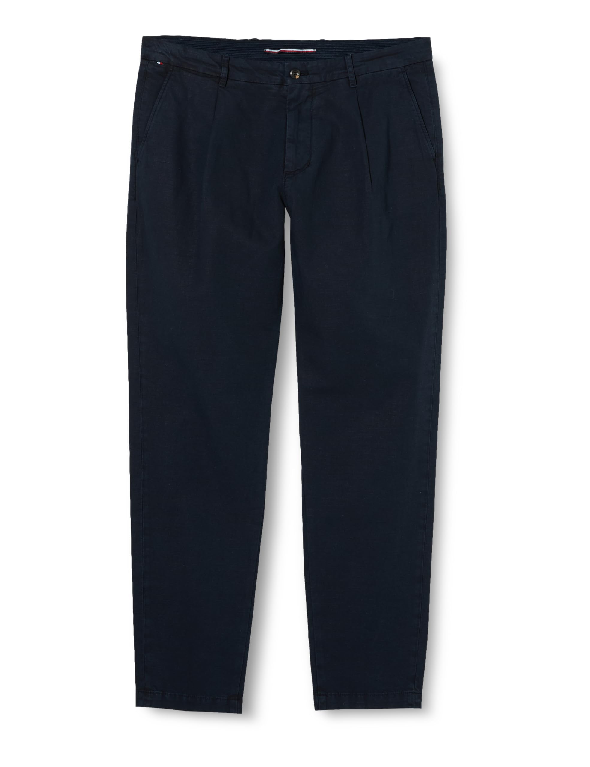 Tommy Hilfiger Men Chino Chelsea 1Plt Chinolino GMD Woven Pants, Blue, 34/34