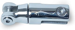 Sardine 5/16â€ to 3/8â€ Heavy Duty 316 Stainless Steel Boat Anchor Swivel Connector