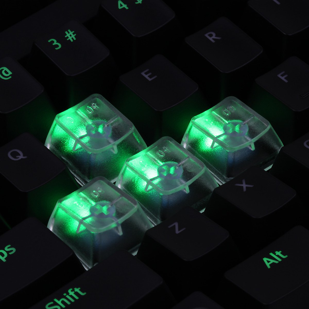 キーキャップ　SA  128k for Br Amazon | Womier キーキャップ 132キー ダブルショット PBT 光透過