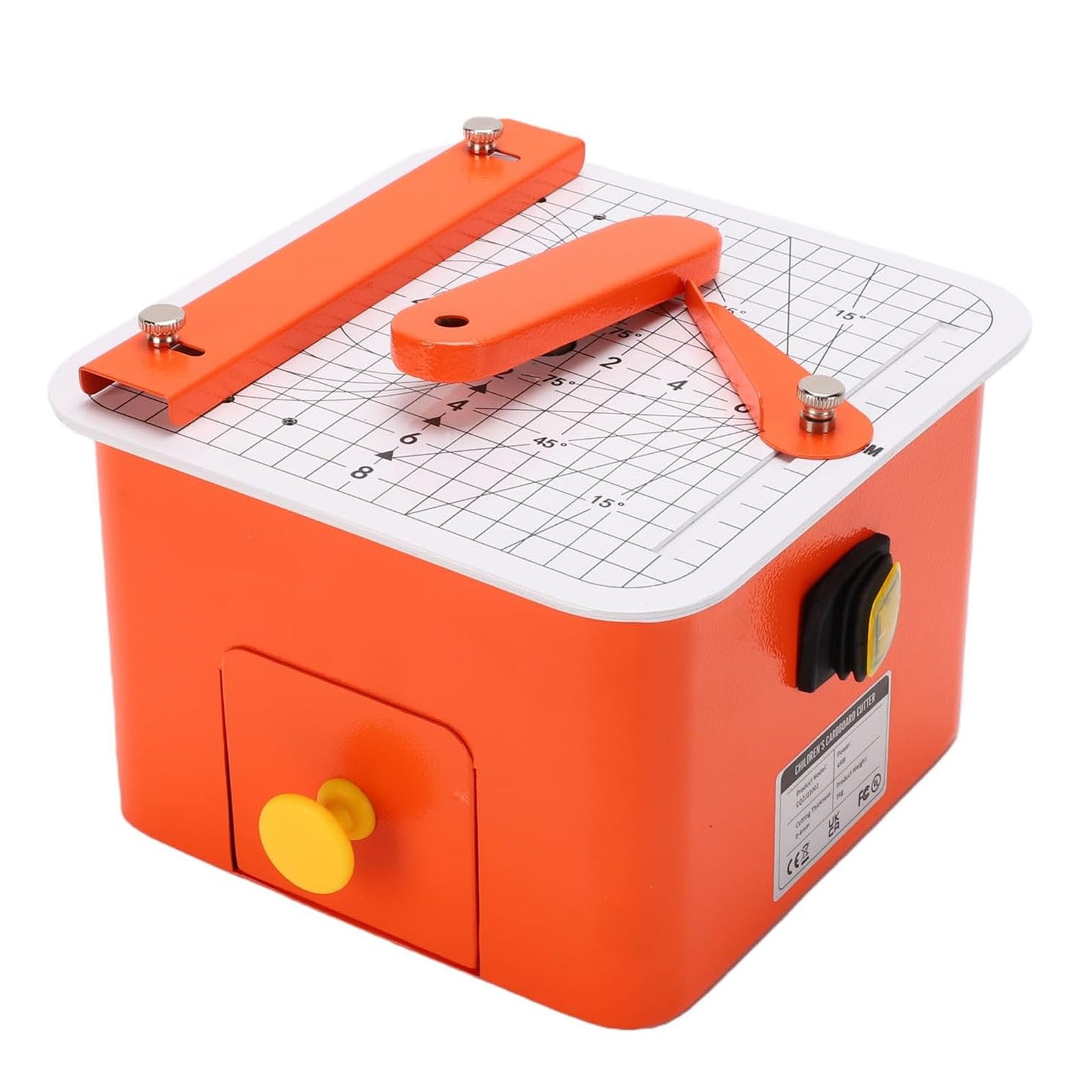 Krajalnica do kartonów do prac ręcznych, z szufladą na resztki, bezpieczny zestaw narzędzi do konstrukcji kartonowych, kartonu i kartonu, kreatywne modele 3D, ręcznie wykonane, idealne narzędzie