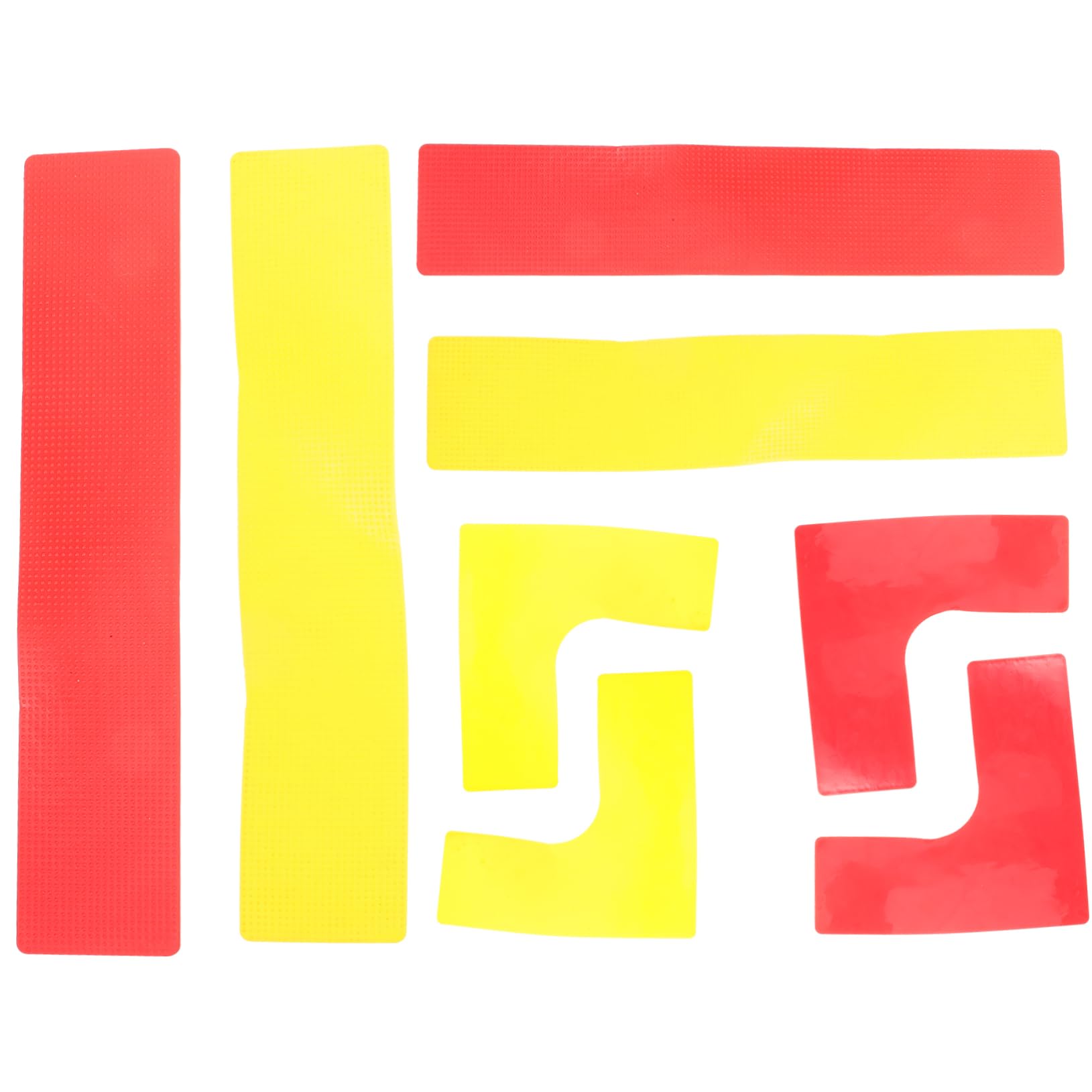 GALPADA 8pcs Round Floor Markers Football Basketball Tennis Court Marking Lines for Sports Training