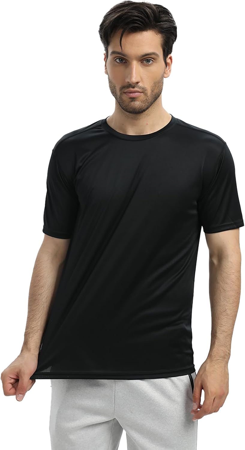 SUGARNO Men's T-Shirts,5/6 Packs Quick Dry Short Sleeve T-Shirt Lightweight Workout T Shirts for Gym,Athletic,Running - Image 6