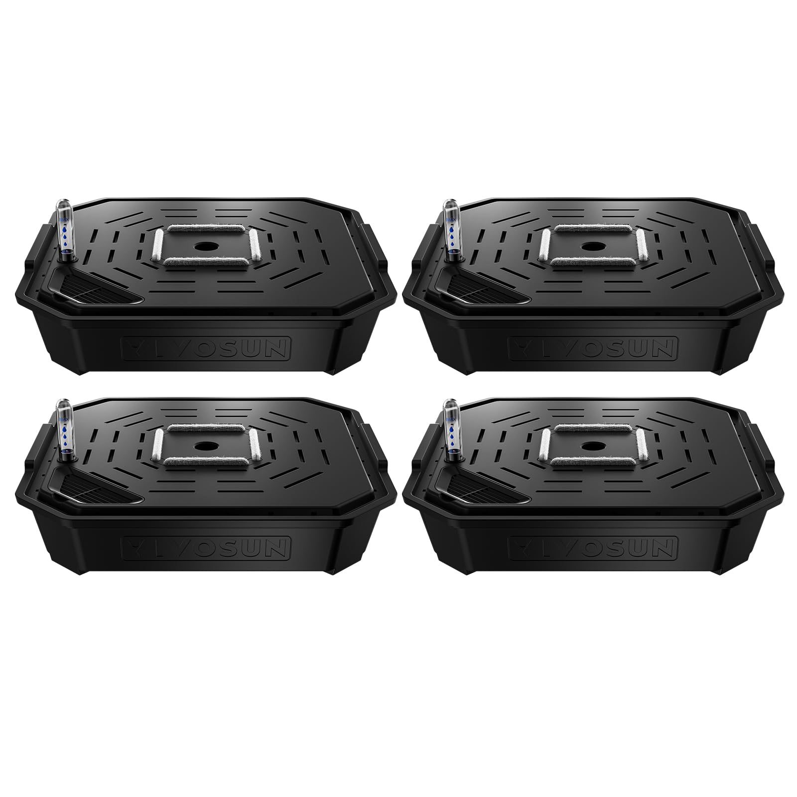 VIVOSUN 4-Pack FlexFeed Self-Watering Pots, Auto Irrigation Fabric Pot Base