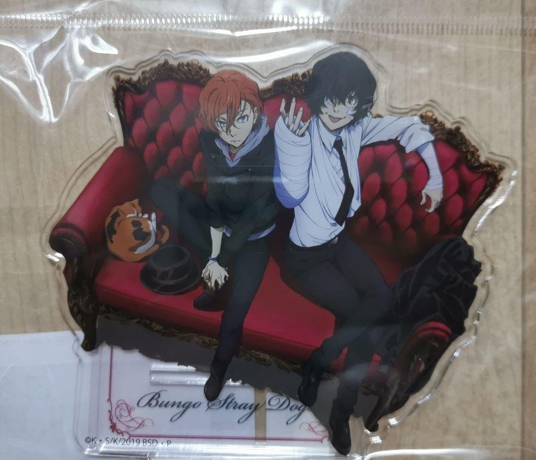 文豪ストレイドッグス 太宰治 中原中也 フィギュア 特典 クッション 十