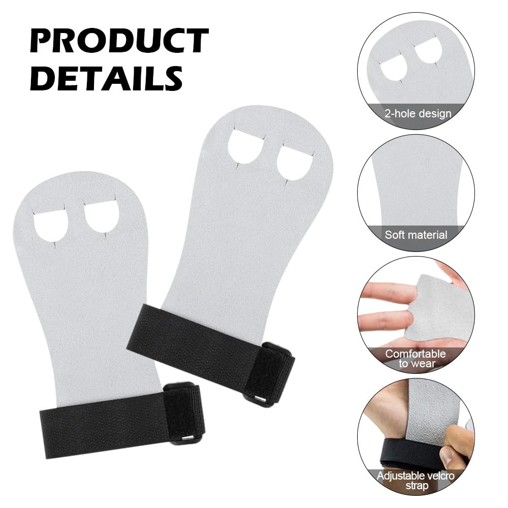 1 Paio Impugnature da Ginnastica Guanti Paracalli Ginnastica Artistica Bambina Manopole Paracalli Crossfit Palm Protector Grips Cinghie da Polso Cinturini Polso Palestra con 4 Polsini Sportivo