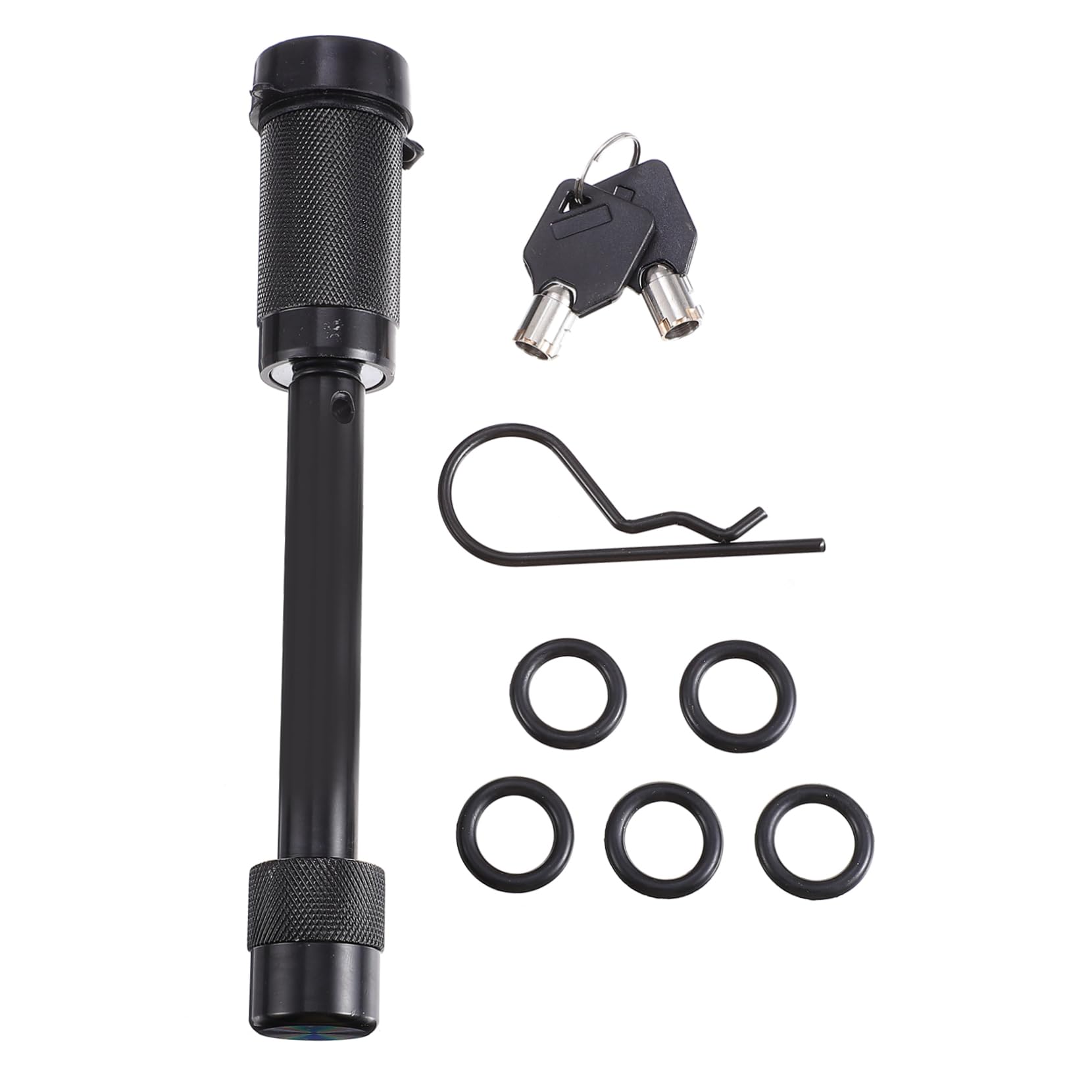 UKCOCO 1pieza Cerradura Para Remolque De Inoxidable Antirrobo y Resistente Al Agua Compatible Receivers De Remolques y Caravanas