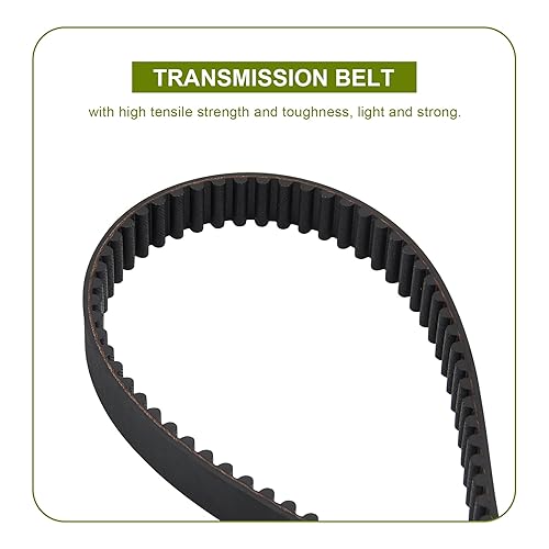 Miniatura 4 de 120-3335 Correa síncrona de repuesto de 44 x 34 pulgadas para Toro Timemaster Exmark con cubierta de 30 pulgadas que reemplaza a 1203335 S-TENS