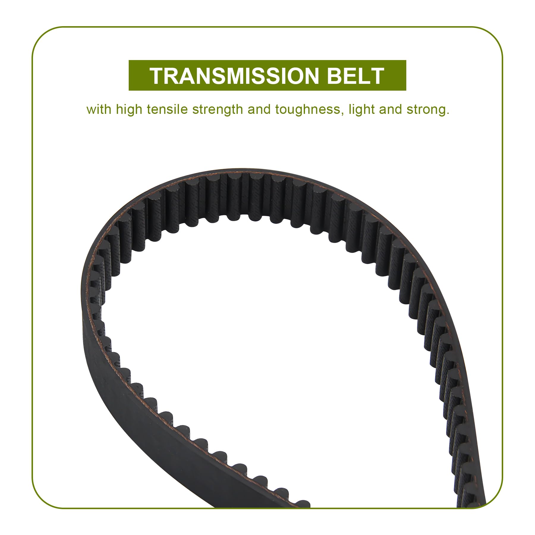 120-3335 - Correa síncrona de repuesto para cortacésped de 44 x 3/4 pulgadas para Toro Timemaster Exmark con cubierta de 30 pulgadas reemplaza 1203335 STENS 265-610 para 20199 20200 20975