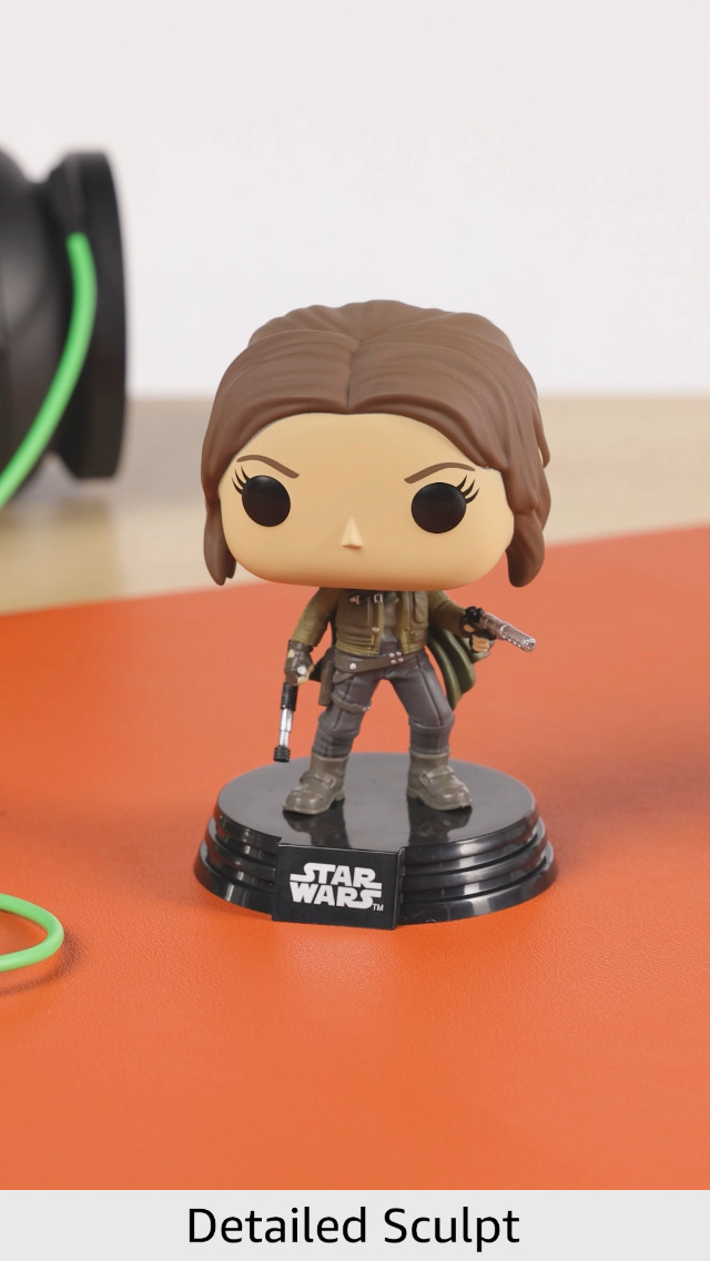 Funko Pop!: Star Wars: Power of The Galaxy, Women of Star Wars - Jyn Erso, Amazon Exclusive, Multicolor (66344), Figures - Amazon Canada