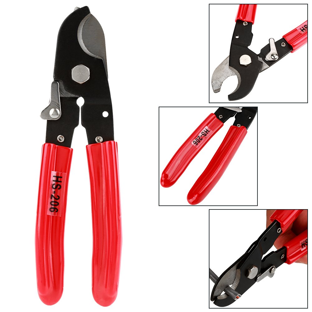 Compact Wire Cutter, Specially Hardened Cutting Edge Cable Wire Cutter, Wire for School for Home Lines