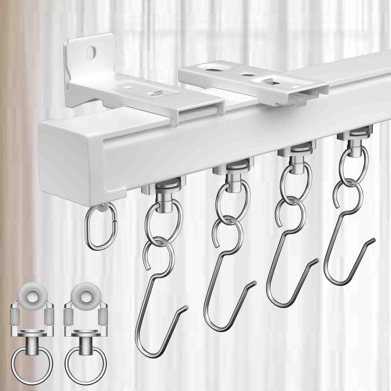 Ceiling Curtain Tracks, Curtain...