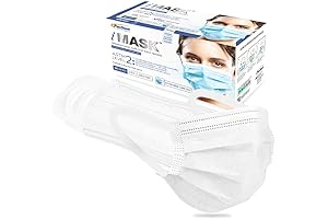 MASKT-02W-A iMask Level 2 Premium Wide Earloop Disposable 3-Ply Extra Comfort Face Mask