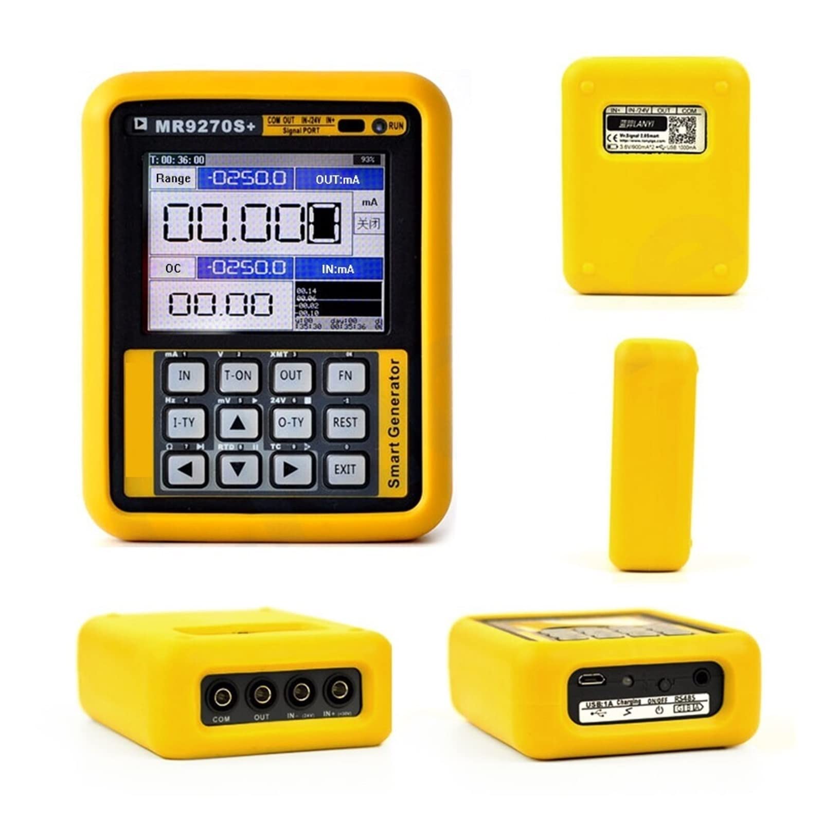 casa Portatile Strumenti per Test Funzionali Generatore di segnali Funzione Generatore di Forme d'onda arbitraria Generatore di segnali ad Alta precisione 125MSa/s 5MHz