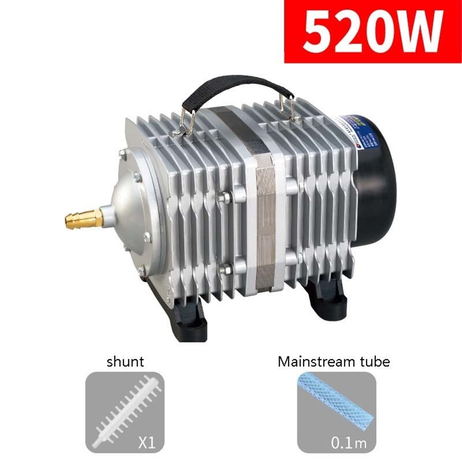 Bomba de agua de diafragma autocebante 42 0W 520W ACO Elektromagnetyczna pompa tlenowa zbiornikowa pompa tlenowa pompa stawowa pompa tlenowa Aerator tlenu Zastosowanie na zewnątrz (Size : ACO-018A)