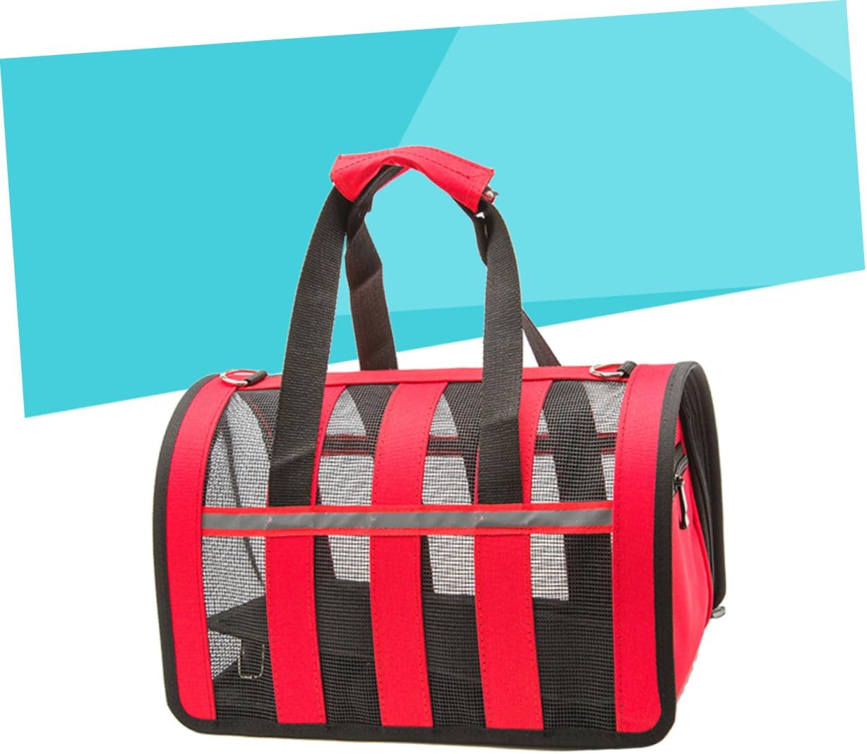 SUPVOX Pet Carrier Purses Dog Handbag Sized Pet Outing Bag Breathable Mesh Easy to Carry