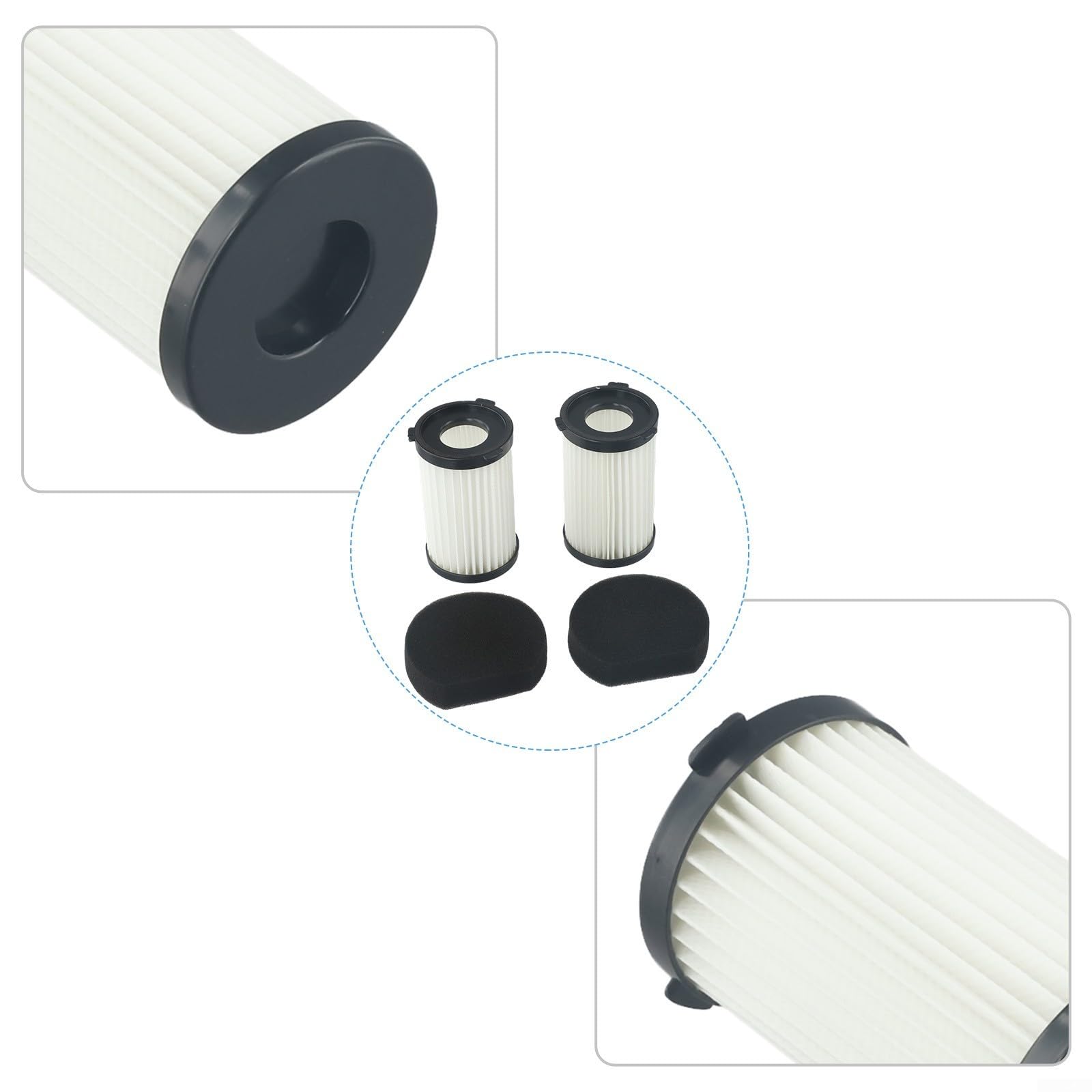 WheatThrive Filtro lavabile riutilizzabile per aspirapolvere VAX Blade 4, compatibile con CLSV-B4KS B4BS B4KP B4DP Series, confezione da 2