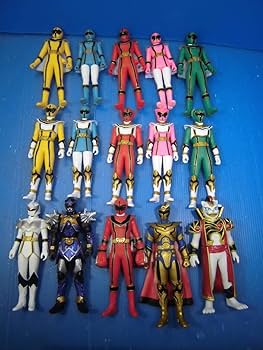 Amazon.co.jp: 魔法戦隊マジレンジャー/製ソフビ15点セット : おもちゃ