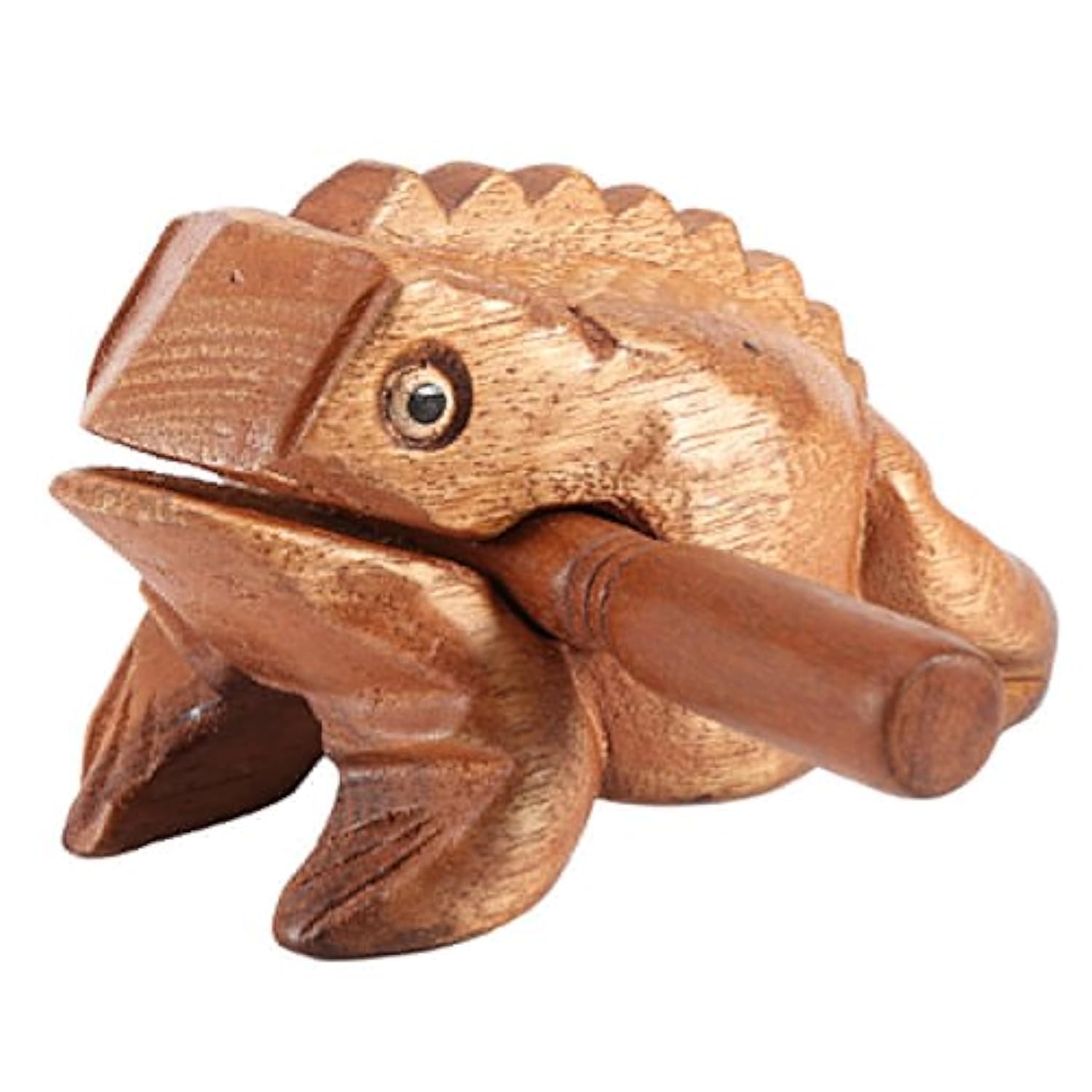 Snapklik.com : Wood Frog Guiro Rasp Traditional Hand-Carved Wooden ...