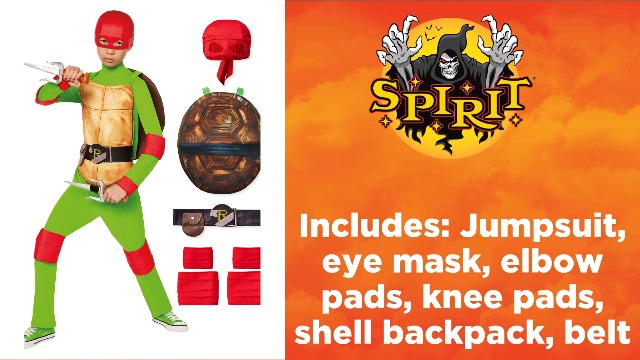 Disfraz Raphael Tortugas Ninja para niños miniatura 4