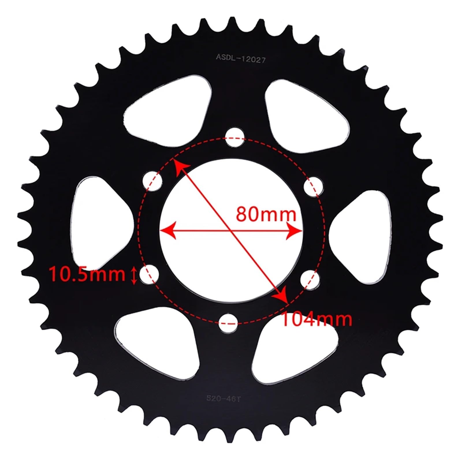 ろっきー KAWASAKI ZX-6R/636 Ninja (05-06) TEK5 Steel Sprockets & 520 Chain Kit