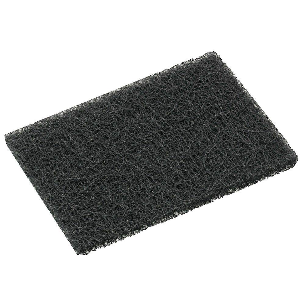 We Can Source It Ltd Black - Heavy Duty Nylon Griddle Grill Scourer Pads With Abrasive Flexible Design – Ideal For Cleaning Ovens, Bbqs, Grills & Kitchen Surfaces – Lightweight & Easy To Use - Pack Of 20