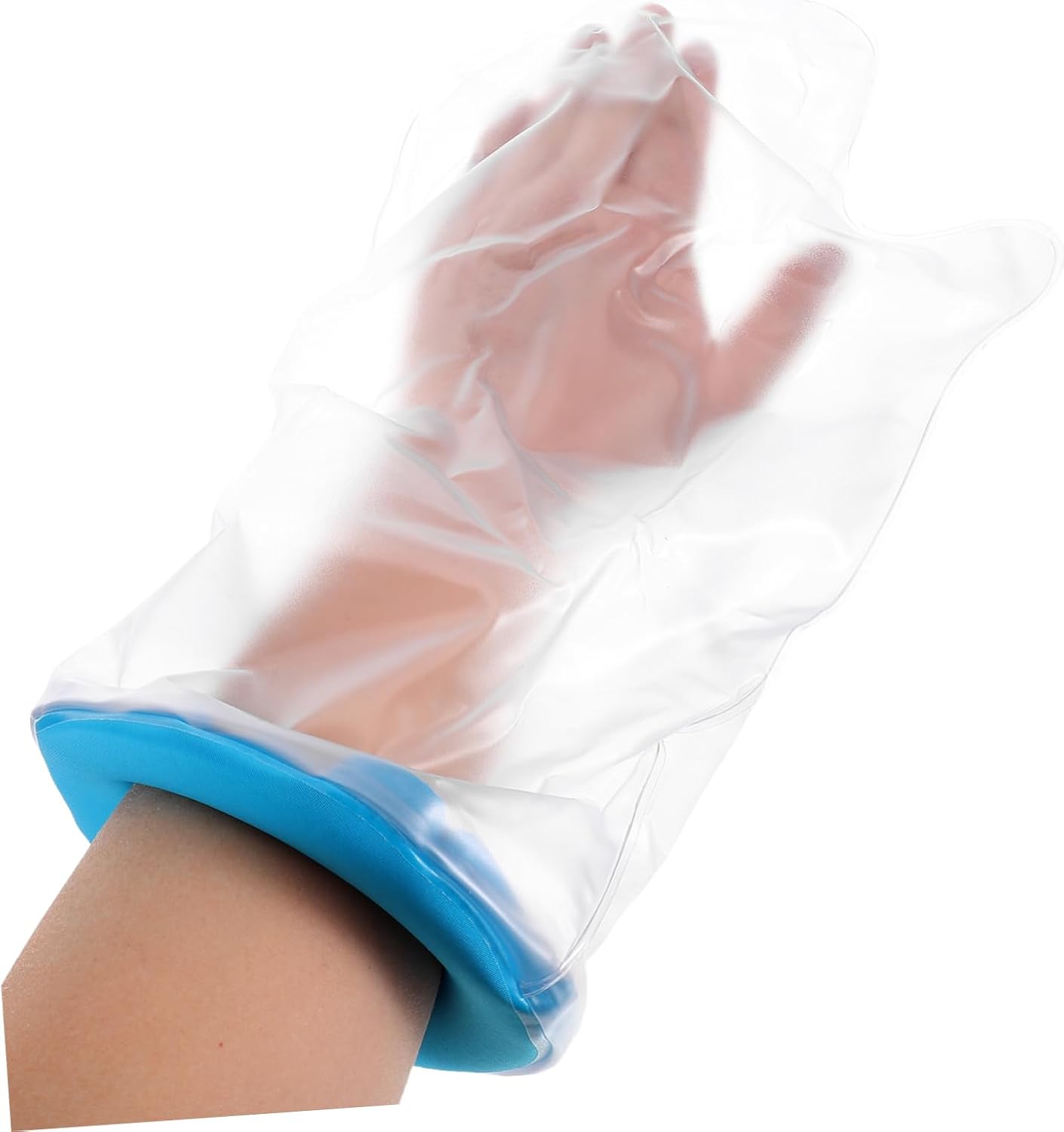 COLLBATH Sleeve for Arm Reusable Cast Cover for Hands Elbows Wrists Total Water Resistance Easy Application Multipurpose Bath Protector for Hand Injuries