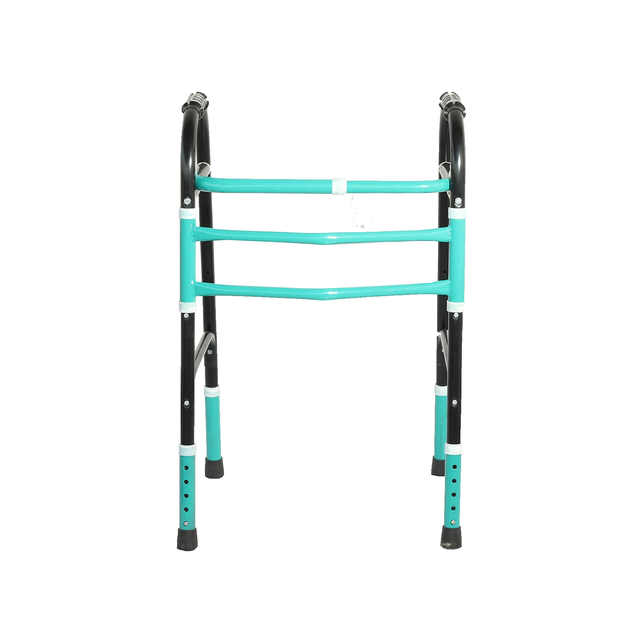 Manu Global Aluminum Lightweight Adjustable and Foldable Walker For Adults, Patients Or Old People(Blue, Black) (B09LLY7PWT) Amazon Price History, Amazon Price Tracker