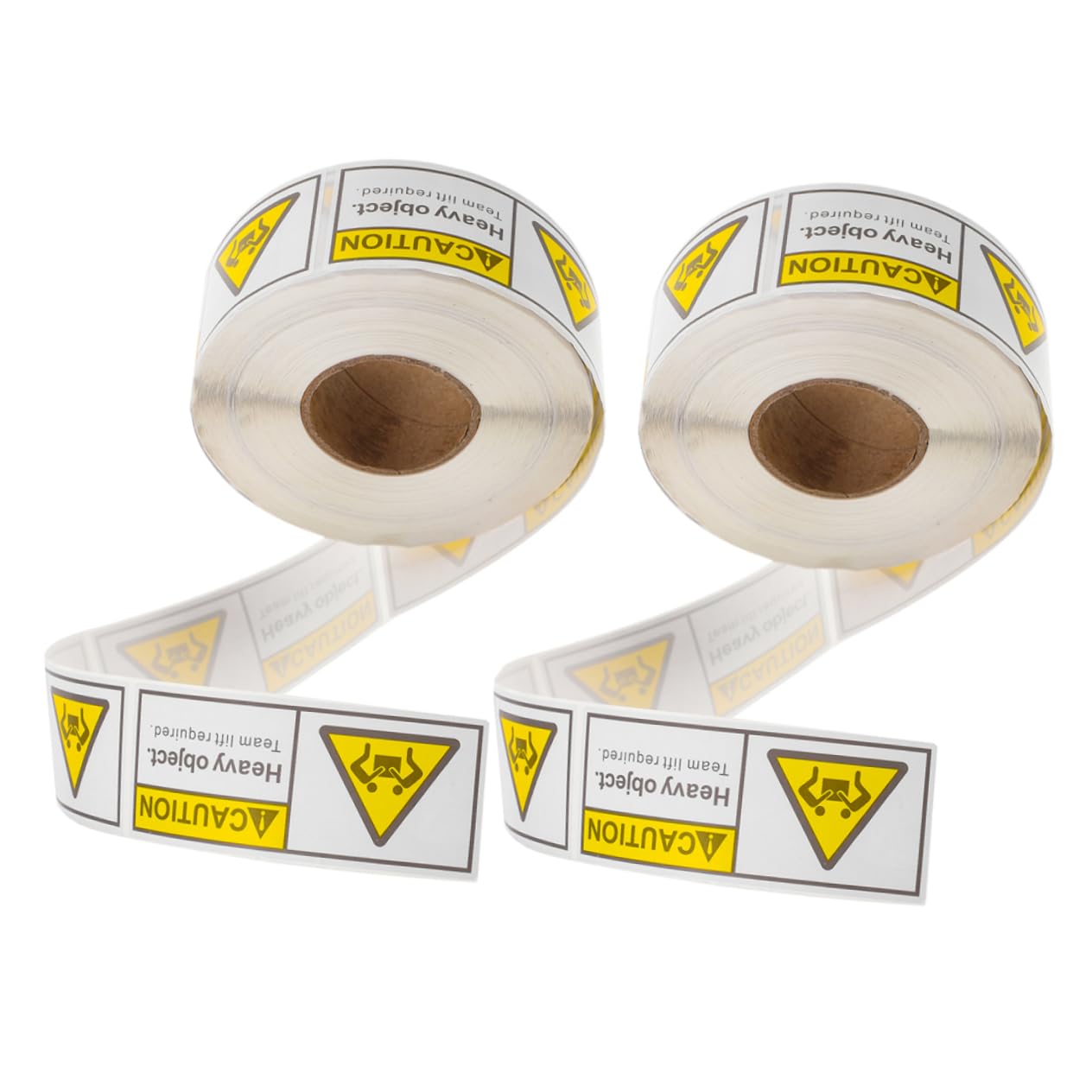 ULTECHNOVO 4rouleaux Autocollants Avertissement Poids Lourd De Étiquettes Pour Expédition Et Déménagement Autocollants Adhésifs Pour Gestion De Chargement Et Stockage Étiquettes Claires