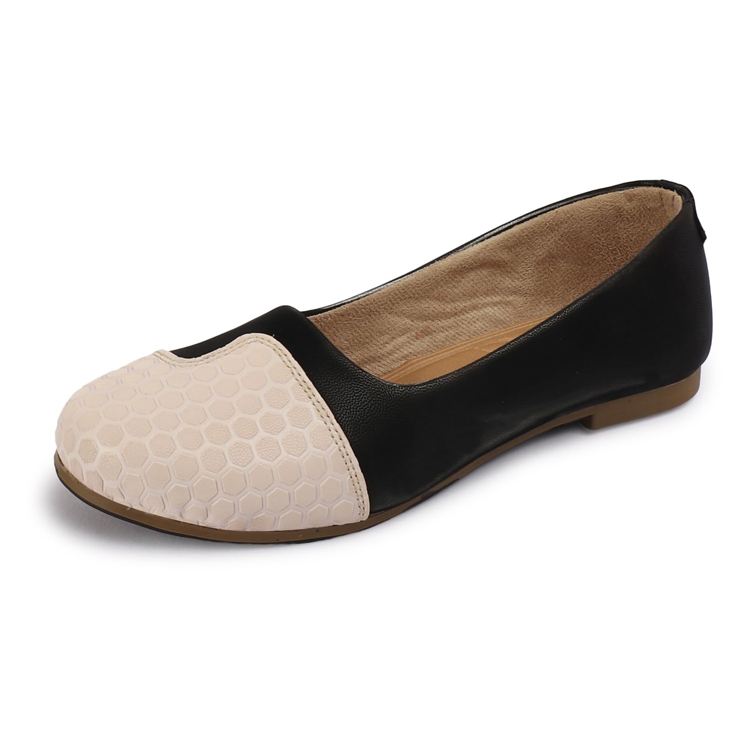 denill Memory Foam Comfortable Stylish Lightweight Bellies with Non Slip Sole for Women & Girl-picture-52