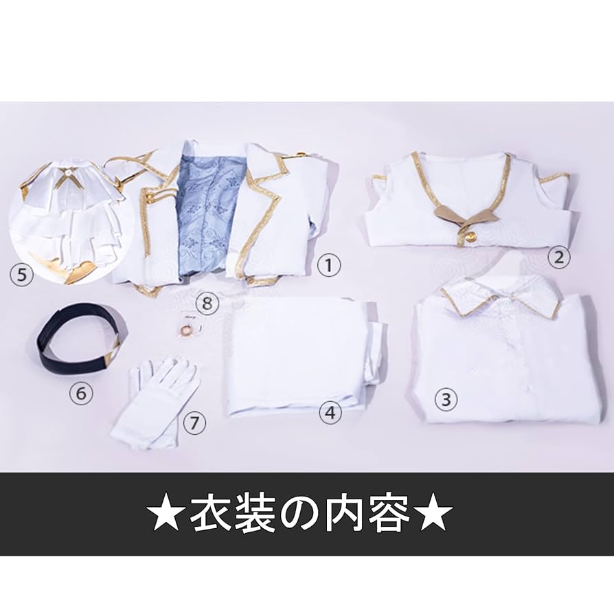 Lサイズ　コスプレ一式セット　ウィッグ　アクセサリー 71ZFee7Yw6L._UF894,1000_QL80_.jpg