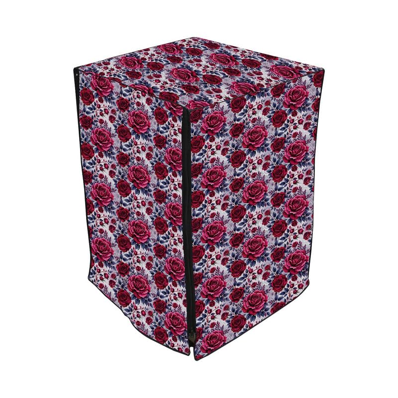 Image of Fully Automatic Top Load Washing Machine Cover Suitable For Samsung, Lg, Godrej, Whirlpool 6.5Kg, 7Kg, 7.5Kg, 8Kg, 9Kg, 10Kg, 11Kg ( 58Dx60Wx94H ), Waterproof Cover, Nya Gulab.
