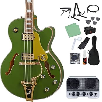 Amazon | Epiphone Emperor Swingster Forest Green Metaric
